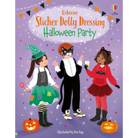 Sticker Dolly Dressing Halloween Party - Paperback
