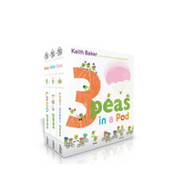 3 Peas in a Pod (Boxed Set): Lmno Peas; 1-2-3 Peas; Little Green Peas - Boxed Set