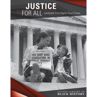 Justice for All: Landmark Civil Rights Court Cases - Library Binding