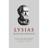 Lysias: Selected Speeches Volume 3 - Paperback