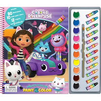 Gabby's Dollhouse Universal Deluxe Poster Paint & Color - Novelty