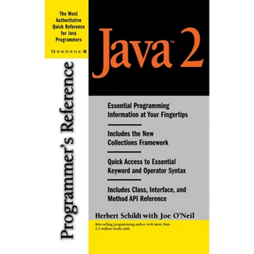 Java 2 Programmer's Reference - Paperback