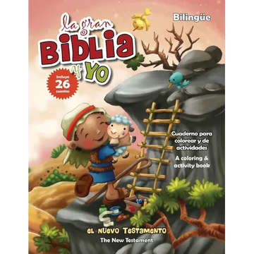 Nuevo Testamento - Cuaderno para colorear y de actividades (Bilingüe): New Testament Coloring and Activity Book (Bilingual) - Paperback