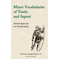 Minor Vocabularies of Tutelo and Saponi - Paperback
