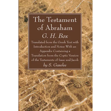 The Testament of Abraham - Paperback