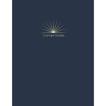 Cornell Notes: 120 Page 8.5x11 Note Taking System for Students and Meetings - Paperback