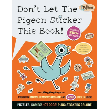 Don't Let the Pigeon Sticker This Book! - Paperback
