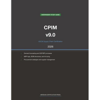 ASCM CPIM v9.0 Supply Chain Study Guide 2026: Complete Exam Prep with Practice Questions, Detailed Explanations, and Supply Chain Management Review - Paperback