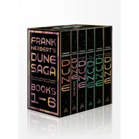 Frank Herbert's Dune Saga 6-Book Boxed Set: Dune, Dune Messiah, Children of Dune, God Emperor of Dune, Heretics of Dune, Andchapterhouse: Dune - Paperback