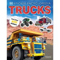 Sticker Encyclopedia Trucks - Paperback