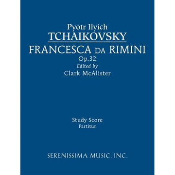 Francesca da Rimini, Op.32: Study score - Paperback