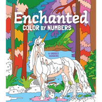 Enchanted Color by Numbers: Includes 45 Artworks to Colour - Paperback