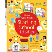 Wipe-Clean Starting School Activities - Paperback