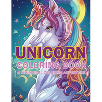 Unicorn Coloring Book: A Whimsical Coloring Adventure - Paperback