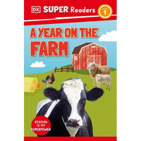 DK Super Readers Level 1 a Year on the Farm - Paperback
