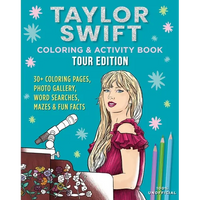 Taylor Swift Coloring & Activity Book: Tour Edition - Paperback