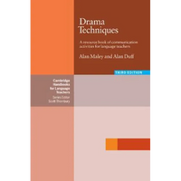 Drama Techniques: A Resource Book of Commuinication Activities for Language Teachers - Paperback