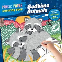 Magic Paper Coloring Book: Bedtime Animals: Discover Hidden Patterns and Images! - Paperback