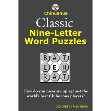 Chihuahua Classic Nine-Letter Word Puzzles - Paperback