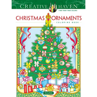 Creative Haven Christmas Ornaments Coloring Book - Paperback
