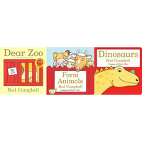 Dear Zoo & Friends Collected Set: Dear Zoo; Farm Animals; Dinosaurs - Board Book