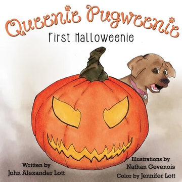 Queenie Pugweenie Halloweenie - Paperback