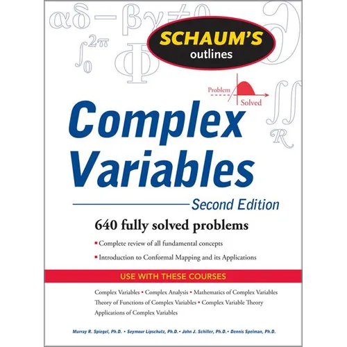Schaum's Outline of Complex Variables, 2ed