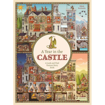 A Year in the Castle: A Look and Find Fantasy Story Book - Hardcover