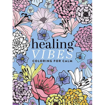 Healing Vibes: Coloring for Calm - Paperback