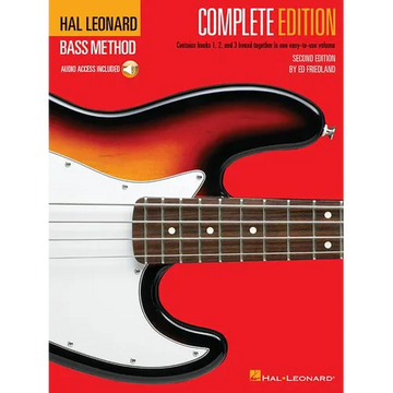 Hal Leonard Bass Method - Complete Edition: Books 1, 2 and 3 Bound Together in One Easy-To-Use Volume! (Bk/Online Audio) [With Compact Disc] - Paperback