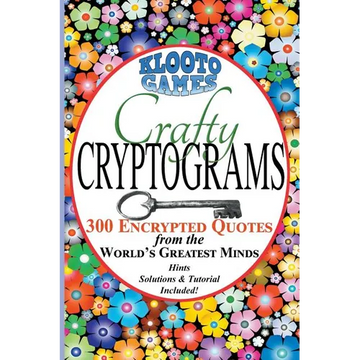 Crafty CRYPTOGRAMS - Paperback