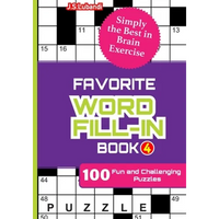 FAVORITE WORD FILL-IN Book 4 - Paperback