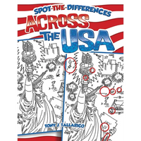 Spot-The-Differences Across the USA - Paperback