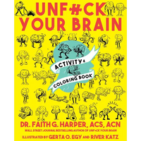 Unfuck Your Brain Activity and Coloring Book - Paperback