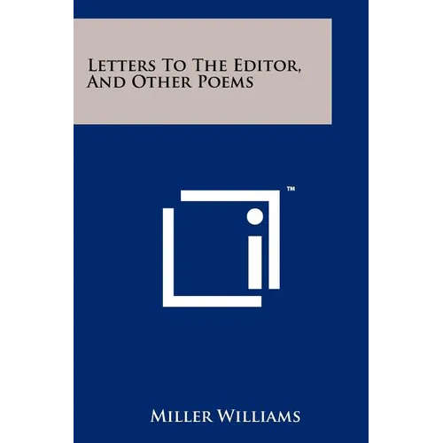 Letters to the Editor, and Other Poems