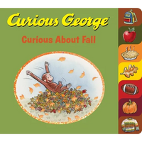 Curious George Curious about Fall Tabbed - Board Book