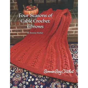 Four Seasons of Cable Crochet Throws - Paperback