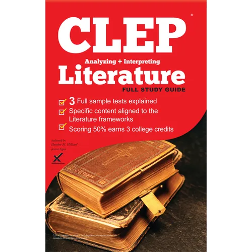 CLEP Analyzing and Interpreting Literature 2017