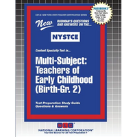 Multi-Subject: Teachers of Early Childhood (Birth-Gr. 2) - Paperback