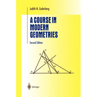 A Course in Modern Geometries - Paperback