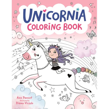 Unicornia Coloring Book - Paperback