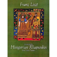 Complete Hungarian Rhapsodies for Solo Piano - Paperback