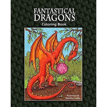 Fantastical Dragons Coloring Book - Paperback