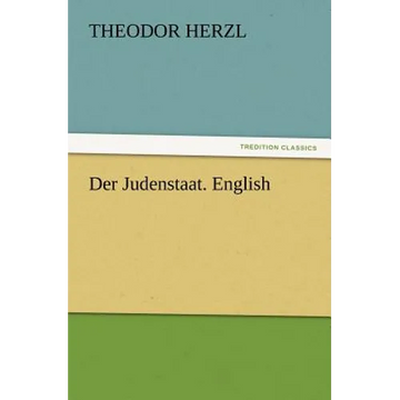Der Judenstaat. English - Paperback
