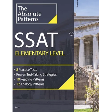 SSAT Absolute Patterns 8 Practice Tests Elementary Level - Paperback