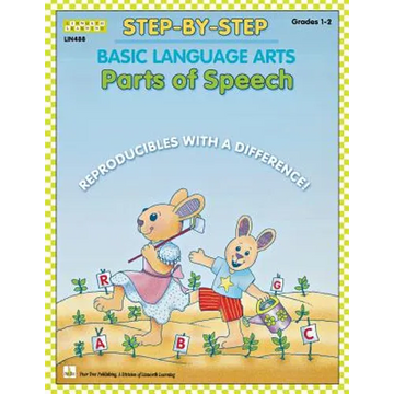 Step-By-Step Basic Language Arts: Usage and Parts of Speech Grades 1-2 - Paperback
