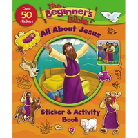 The Beginner's Bible All about Jesus Sticker and Activity Book - Paperback
