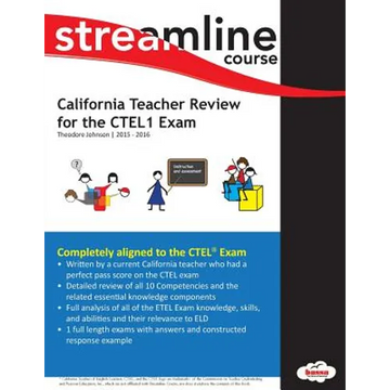 California Teacher Review for the CTEL1 Exam - Paperback
