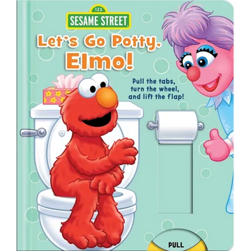 Sesame Street: Let's Go Potty, Elmo! - Board Book