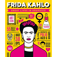 Great Lives in Graphics: Frida Kahlo - Hardcover